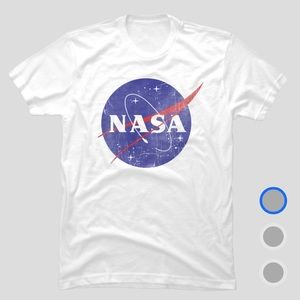 Vintage-distressed NASA T-Shirt
